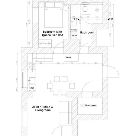 Daire Luxurious 68m2 2br 3-room River View In The Heart Of